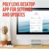 Poly Sync 40-M Smart h&oslash;jttalertelefon Tr&aring;dl&oslash;s Kablet
