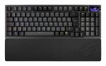 ASUS ROG Azoth 96 HE tastatur Spil USB + RF Wireless + Bluetooth QWERTZ Sort