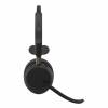 Jabra Evolve3 65 MS Tr&aring;dl&oslash;s Kablet H&oslash;retelefoner Sort