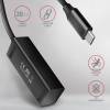 Axagon HUE-M1C interface hub USB 3.2 Gen 1 (3.1 Gen 1) Type-C 5000 Mbit/s Sort