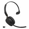 Jabra Evolve3 65 MS Tr&aring;dl&oslash;s Kablet H&oslash;retelefoner Sort
