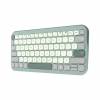 ASUS KW100 KEYBOARD/GN/GE/81 tastatur Hjem Bluetooth QWERTZ Tysk Gr&oslash;n, Lysegr&oslash;n
