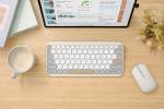 ASUS Marshmallow KW100 Tastatur Saksn&oslash;glekontakt Tr&aring;dl&oslash;s Tysk