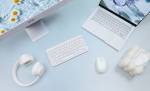 ASUS Marshmallow KW100 Tastatur Saksn&oslash;glekontakt Tr&aring;dl&oslash;s Tysk