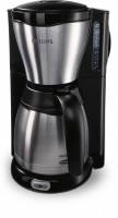 Philips Caf&eacute; Gaia HD7546 Kaffemaskine 1.2liter Metal/sort