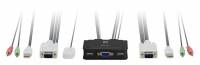 LevelOne KVM-0223 KVM / audio-switch Desktop