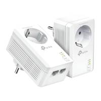 TP-Link TL-PA7027P V1 Starter Kit Powerline-adapters&aelig;t 2-port switch 1000Mbps Kabling