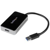 StarTech.com USB 3.0 to HDMI & DVI Adapter with 1x USB Port - External Video & Graphics Card Adapter - Dual Monitor Hub - Supports Windows (USB32HDEH) USB 3.0 Dockingstation