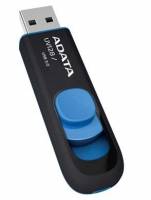 ADATA DashDrive UV128 64GB USB 3.0 USB stick Sort Bl&aring;