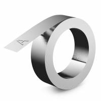 DYMO IND Embossing Aluminum Labels 1/2 M&aelig;rkattape (12 mm x 3,65 m) 1kassette(r) 35800