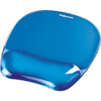 Fellowes Gel Crystal Musem&aring;tte med h&aring;ndledsst&oslash;tte