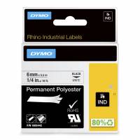 DYMO Rhino Permanent Polyester Tape (0,6 cm x 5,5 m) 1kassette(r) 1805442