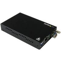 StarTech.com Singlemode (SM) LC Fiber Media Converter for 1Gbe Network - 10km - - 1310nm - SFP Transceiver (ET91000SM10) Fibermedieomformer Ethernet Fast Ethernet Gigabit Ethernet