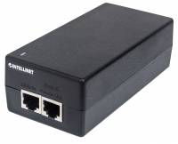 Intellinet Gigabit Ultra PoE+ Injector, 1 x 60 W Port, IEEE 802.3bt and IEEE 802.3at/af Compliant, Plastic Housing 60Watt