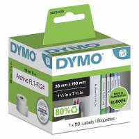 DYMO LabelWriter lever arch- etiketter 190 x 38 mm 110etikette(r) S0722470