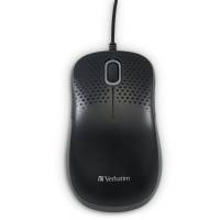 Verbatim Silent Optical Mouse Optisk Kabling Sort