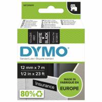 DYMO D1 M&aelig;rkattape (1,2 cm x 7 m) 1kassette(r) S0720610