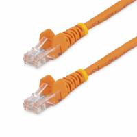 StarTech.com 0.5m Orange Cat5e / Cat 5 Snagless Patch Cable 0.5 m CAT 5e Ikke afsk&aelig;rmet parsnoet (UTP) 50cm Patchkabel Orange