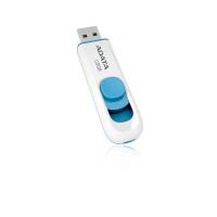 ADATA Classic Series C008 32GB USB 2.0 USB stick Bl&aring; Hvid