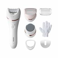 Philips Series 8000 BRE730 Epilator Hvid