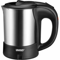 UNOLD Elkedel 0.5liter 1kW Rustfrit st&aring;l/sort