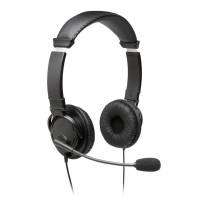 Kensington USB Hi-Fi Headphones with Mic Kablet H&oslash;retelefoner Sort