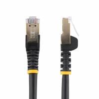 StarTech.com 10 m CAT6a Cable - 10 Category 6a Shielded Snagless RJ45 100W Patch Cord - 10GbE Black UL/TIA Certified CAT 6a Afsk&aelig;rmet parsnoet (STP) 10m Patchkabel Sort