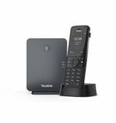 Yealink W78P Trådløs telefon / VoIP telefon Sort Klassisk grå