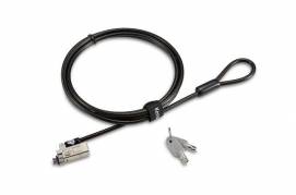 Kensington Slim NanoSaver 2.0 Keyed Laptop Lock Sikkerhedskabelsl&aring;s