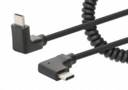 Manhattan USB 3.1 USB Type-C kabel 1m Sort