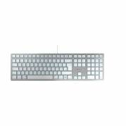 Cherry KC 6000C Slim for MAC, Silver/White