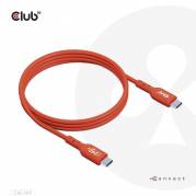 Club 3D USB 2.0 USB Type-C kabel 1m Rød