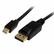 StarTech.com Mini DisplayPort han -> DisplayPort han 2 m Sort