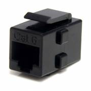 StarTech.com Cat 6 RJ45 Keystone Jack Network Coupler - F/F (C6KEYCOUPLER) CAT 6 Netværkskobling Sort