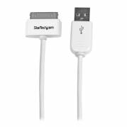 StarTech.com Apple 30-pin Dock Connector to USB Cable iPhone iPod iPad Opladnings-/dataadapter 1m