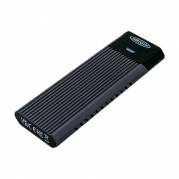 Origin Storage OS-EUCM2/NVME-SATA ekstern solid state driver 512 GB USB Type-A / USB Type-C 3.2 Gen 1 (3.1 Gen 1) Sort