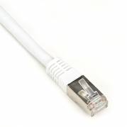 Cbl/50M Shield CAT5E Mld Patch CBL White