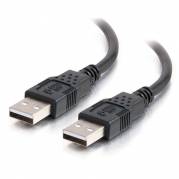 Cbl/2m USB 2.0 A Male/A Male Black