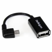 StarTech.com USB 2.0 On-The-Go USB-adapter 12.7cm Sort