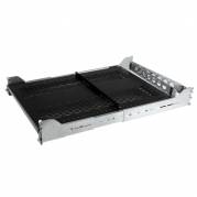 StarTech.com 2U Vented Sliding Server Rack Shelf w/ Cable Management Arm - Adjustable Depth - 50lb - 19 Server Tray Shelf for Equipment Rack (UNISLDSHF192) Rackhylde Sort