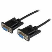 StarTech.com Nulmodem-kabel Sort 1m