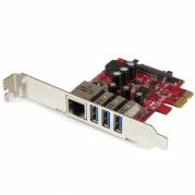 StarTech.com Netværk / USB-adapter PCI Express 2.0 x1 5Gbps