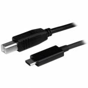 StarTech.com USB 2.0 USB Type-C kabel 1m Sort