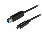 StarTech.com USB 3.1 USB Type-C kabel 1m Sort