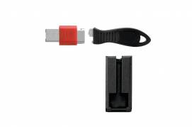 USB Lock W/Cable Guard Square