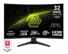 MSI MAG 325CQF 31.5 Rapid VA 2560 x 1440 (2K) HDMI DisplayPort 180 Hz