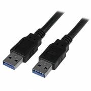 StarTech.com USB 3.0 USB-kabel 3m Sort