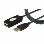 TECHly USB 2.0 USB forlængerkabel 10m Sort