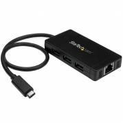 STARTECH 3-Port USB 3.0 Hub with USB-C