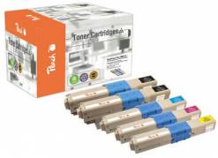 Peach Combi-Pack PLUS Sort Gul Cyan Magenta Toner PT616